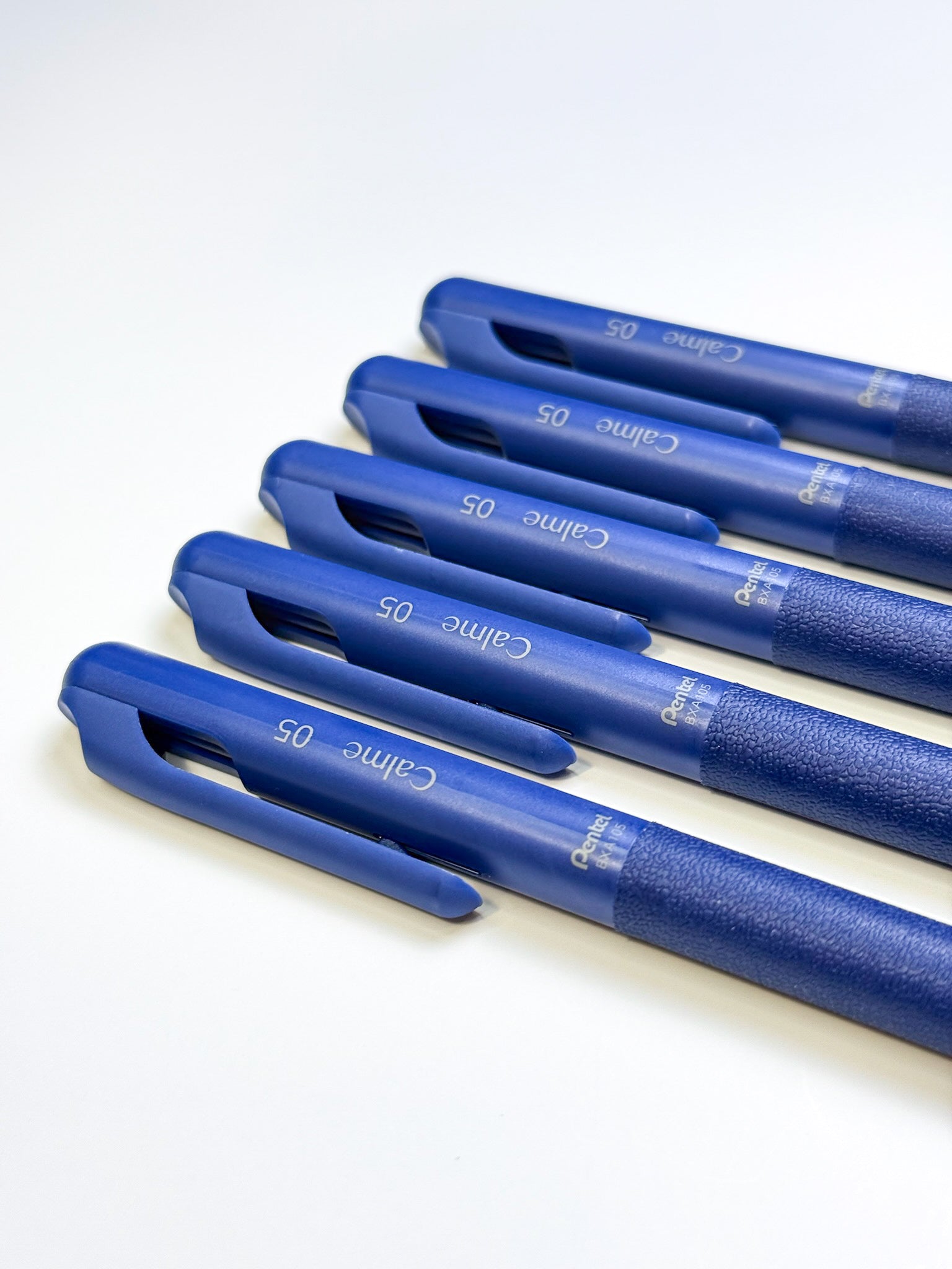 Pentel Calme Oil-Based Gel Pen | Blue Ink | 0.5mm