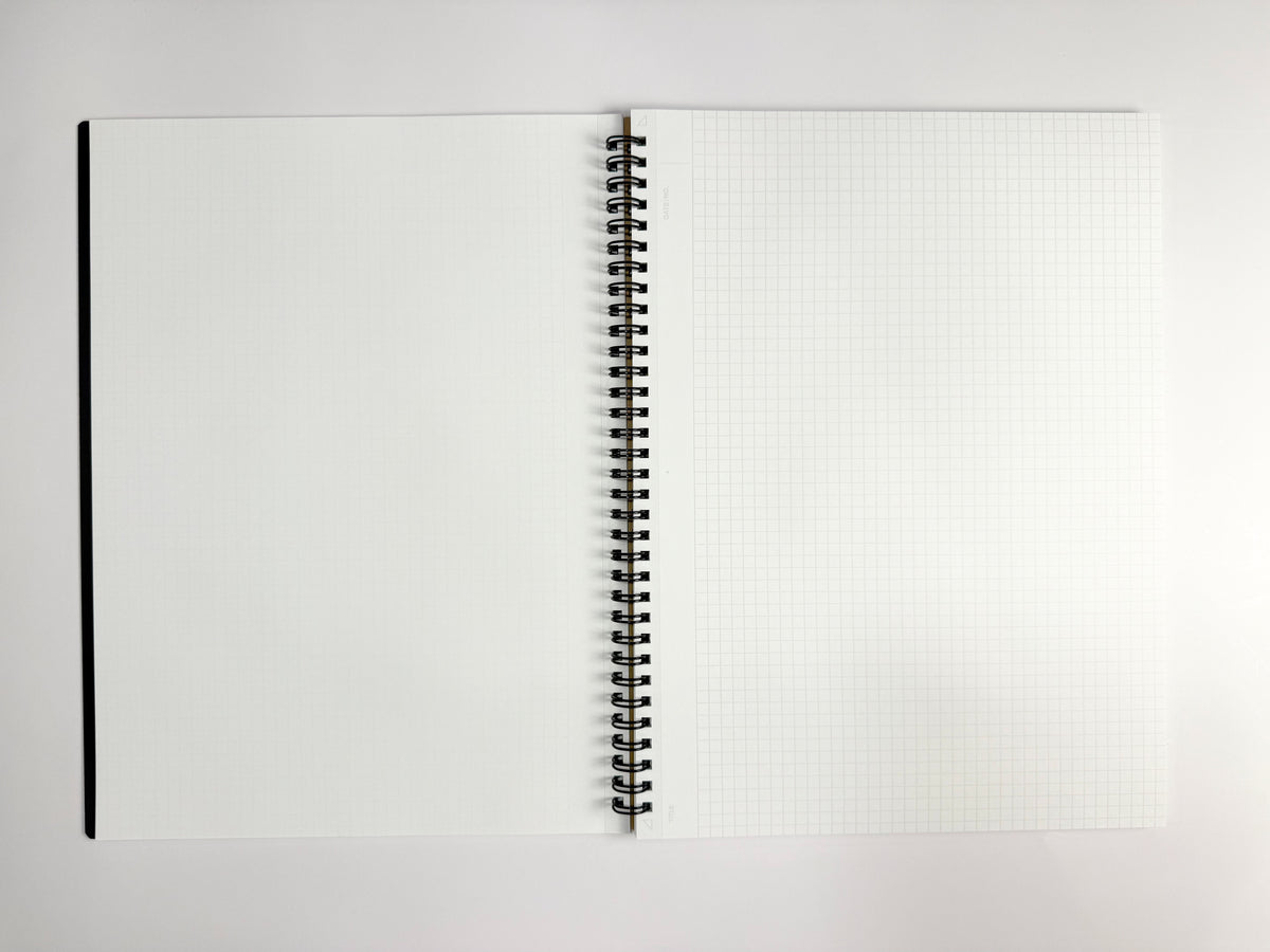 Grid Ruling Notebook Maruman Mnemosyne Notebook | N180A | 5mm Grid Ruling | Nikki Note