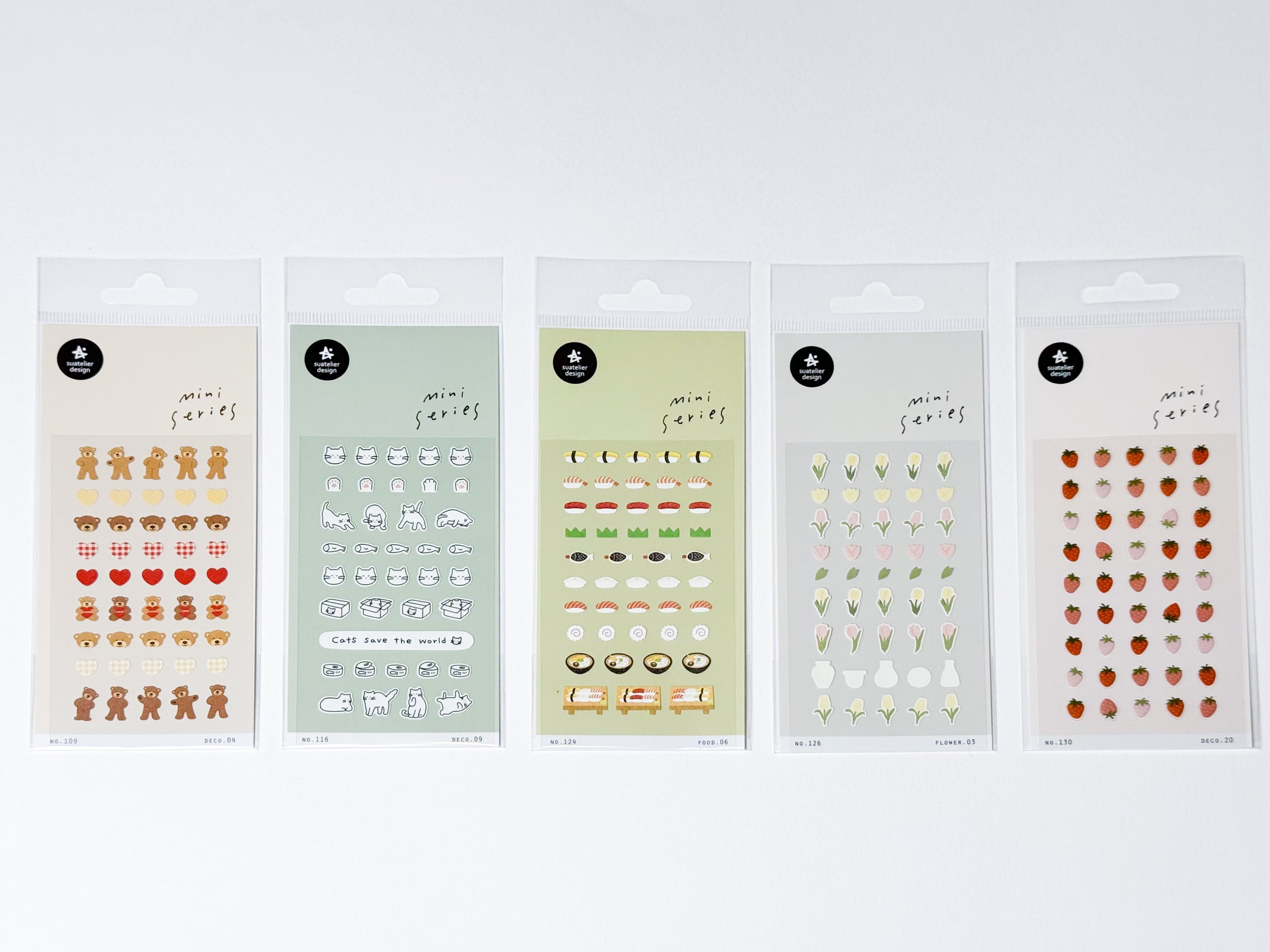 Cute Mini Series Stickers [LIMITED QUANTITY]