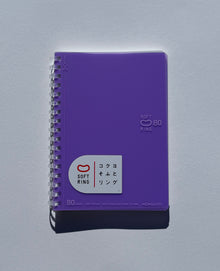 Kokuyo Soft-Ring Notebook | A6 | Ruled w/ Dot Lines
