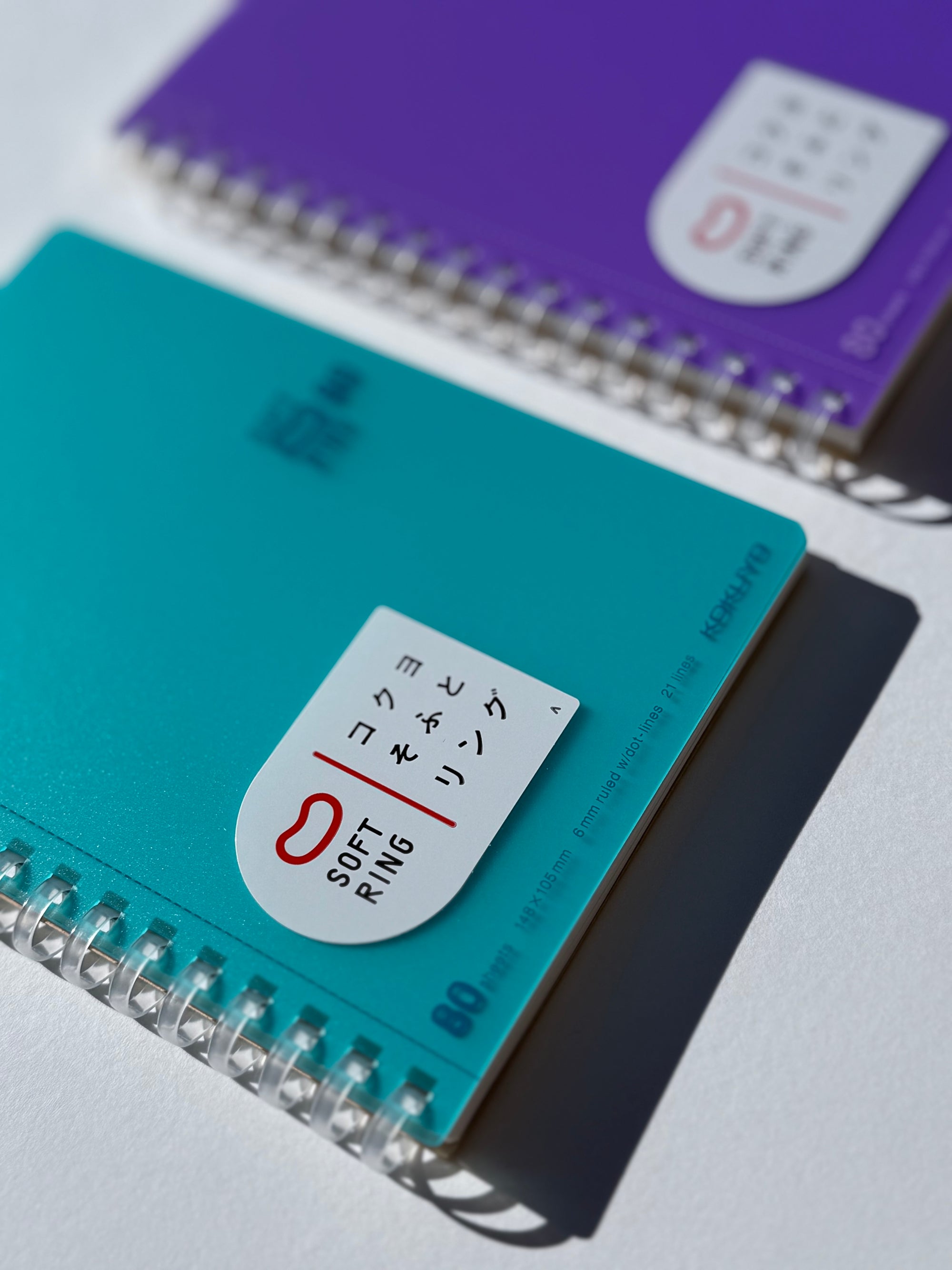 Kokuyo Soft-Ring Notebook | A6 | Ruled w/ Dot Lines
