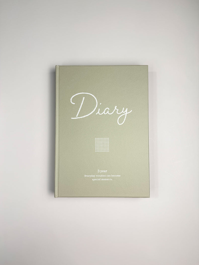 KITERA 3-Year Diary | French Gray | B6